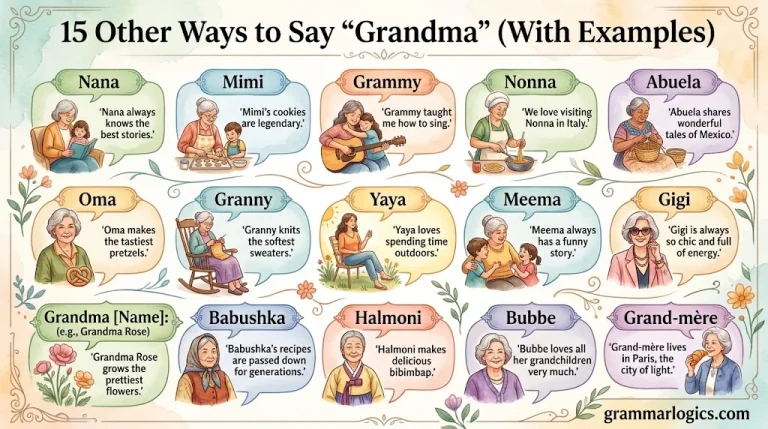 15 Other Ways to Say “Grandma” (With Examples)