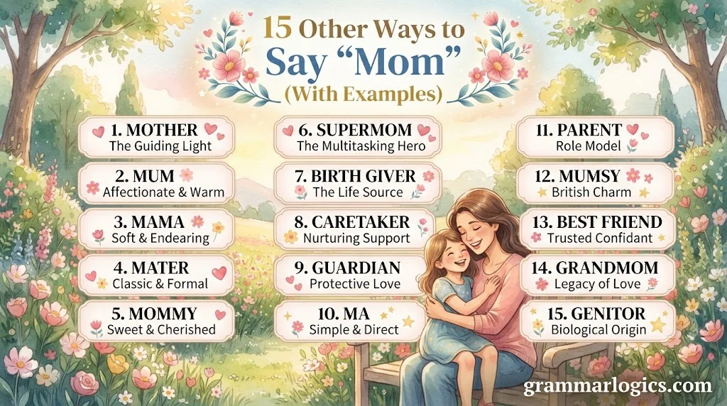 15 Other Ways to Say “Mom” (With Examples)