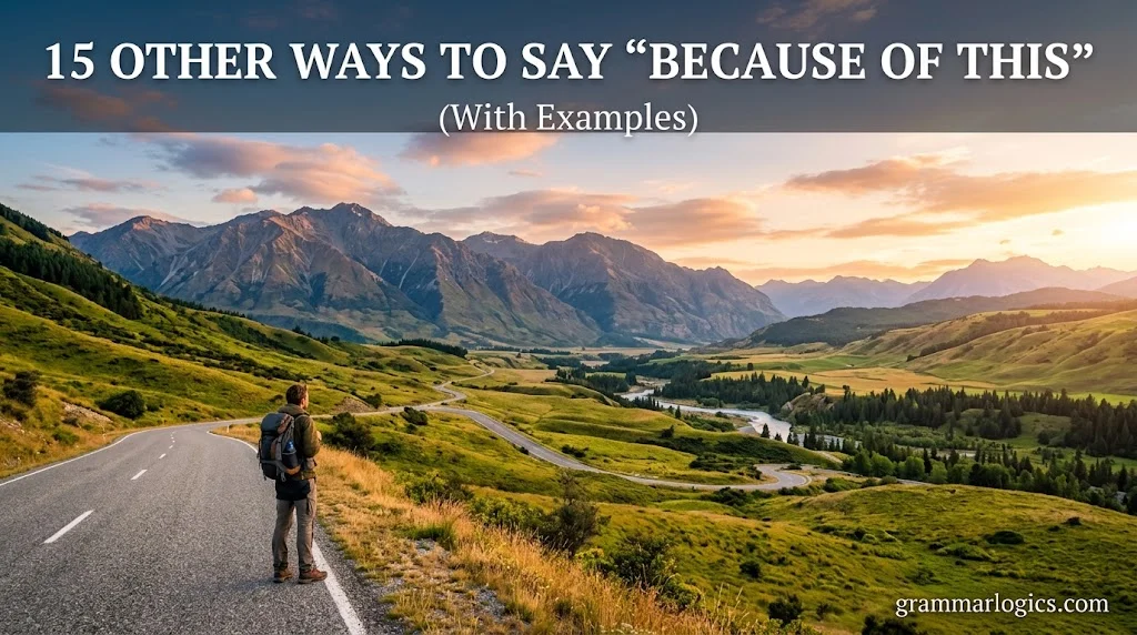 15 Other Ways to Say “Because of This” (With Examples)