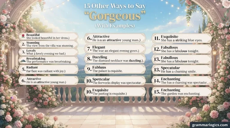 Other Ways to Say “Gorgeous”