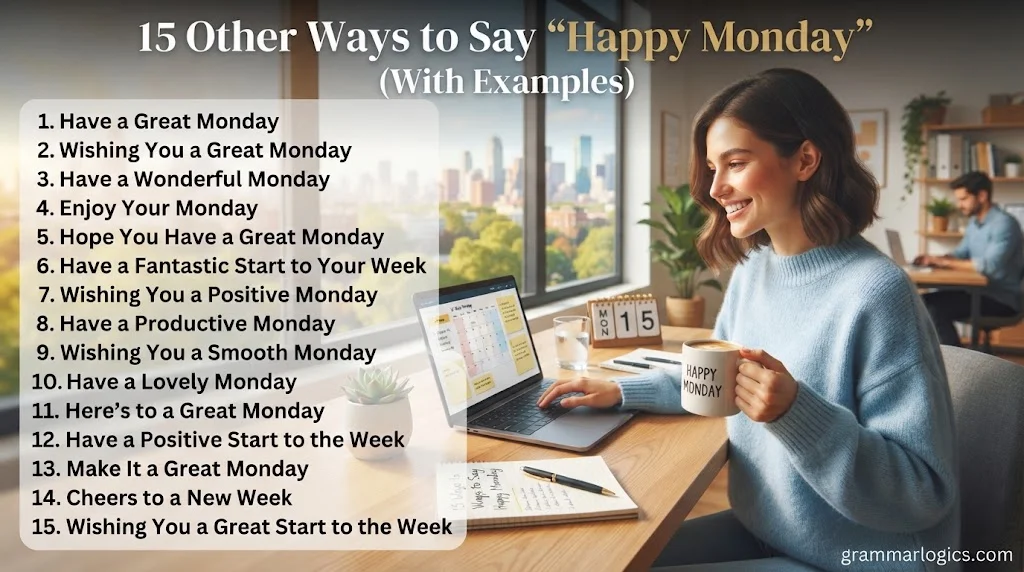 Other Ways to Say “Happy Monday”