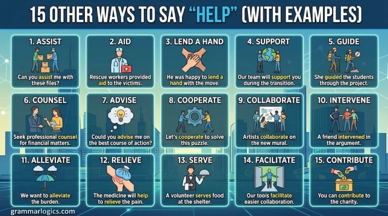 15 Other Ways to Say “Help” (With Examples)