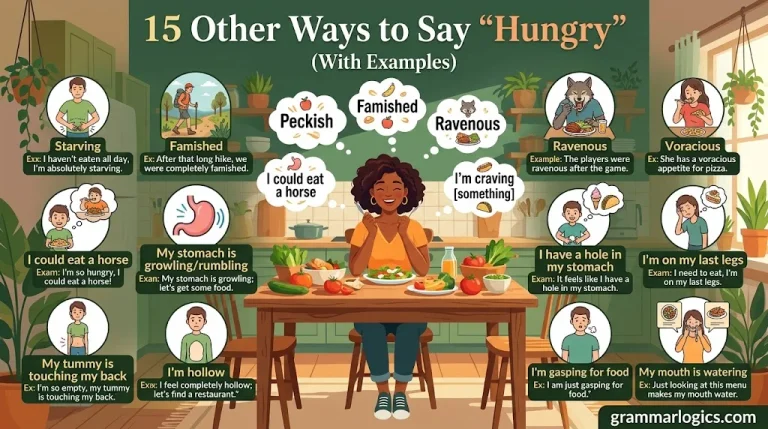 15 Other Ways to Say “Hungry” (With Examples)