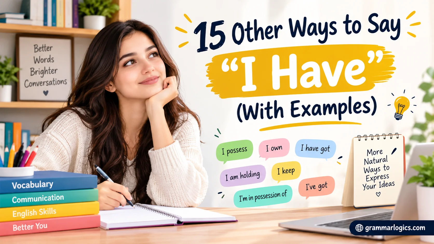 Other Ways to Say “I Have”