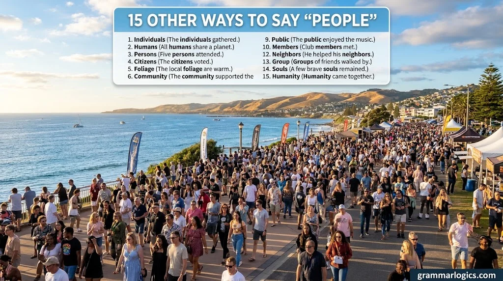 15 Other Ways to Say “People” (With Examples)